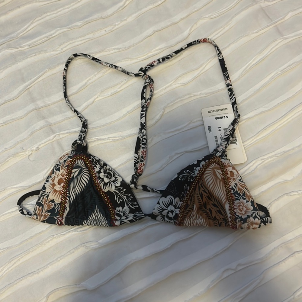 Agua Bendita bathing suit top NWT